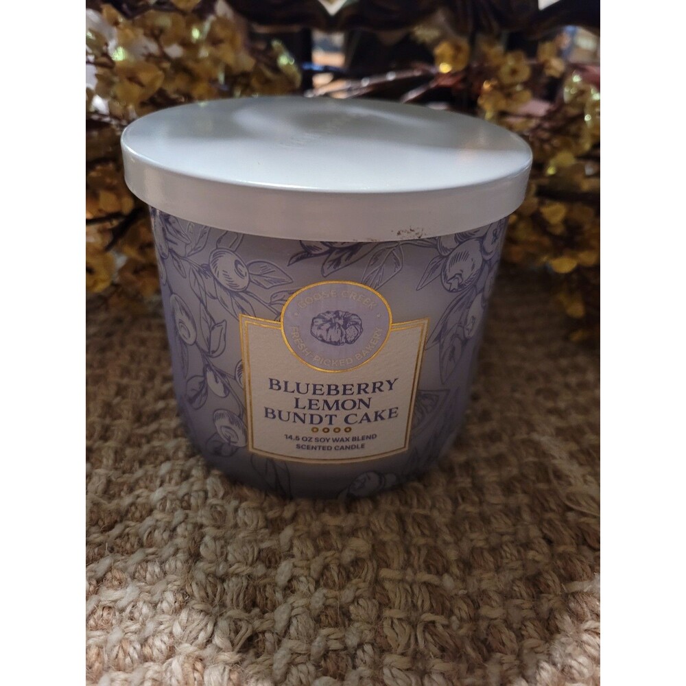 Blueberry Lemon Bundt Cake - Goose Creek 3-wick Candle